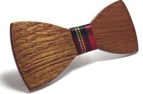 Drevený motýlik J637 6