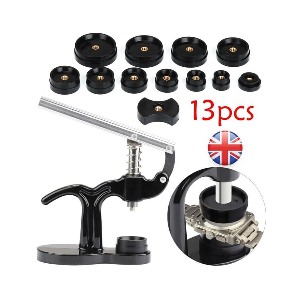 13PCS hodinky späť puzdro stlačte otvárač kryštál skla bližšie montáž opravy