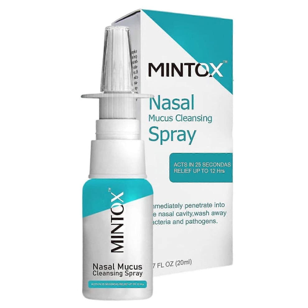 Saline Nasal Spray 20ml Herbal Cleansing Repair Flush Irritants