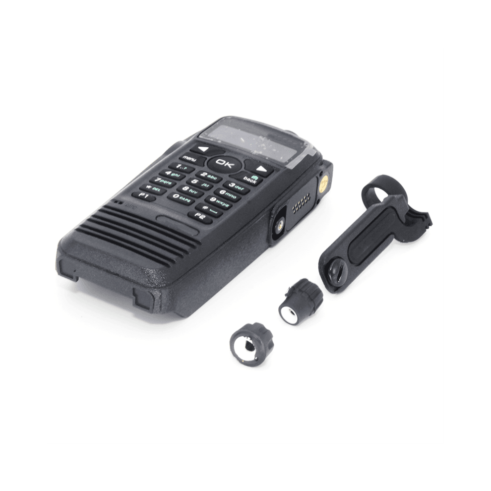 Puzdro + klaksón + protiprachový kryt + súprava na opravu gombíka pre vysielačku Motorola XIR P8260 P8268 XPR6550