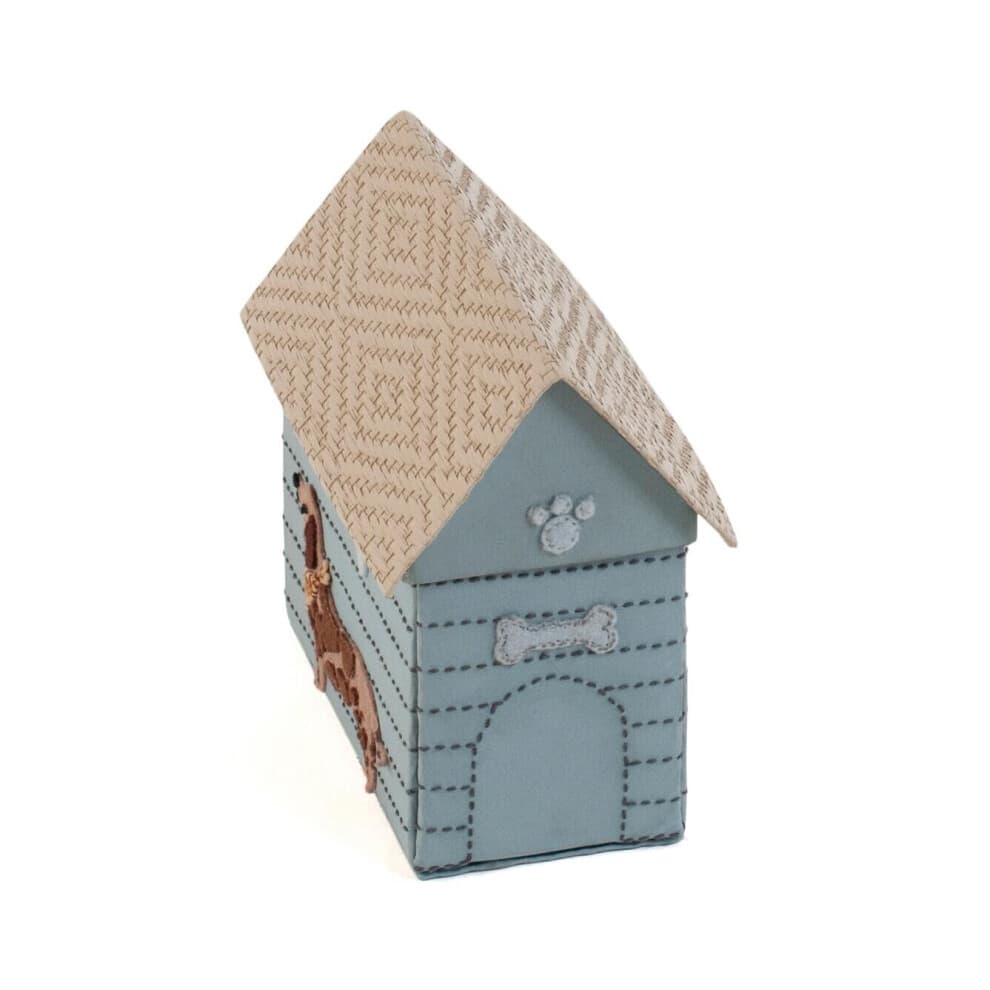 Hobby Darčeková šijacia súprava viktoriánsky obdĺžnik Aplikácia psy Kennel