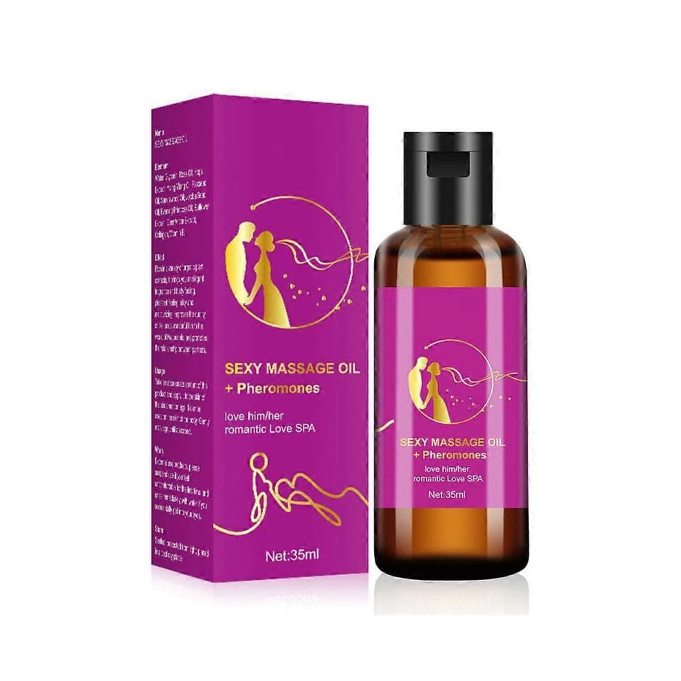 Romantic Couple Male Female Sexy Push Oil Natural Plant Full Body Private Supplies