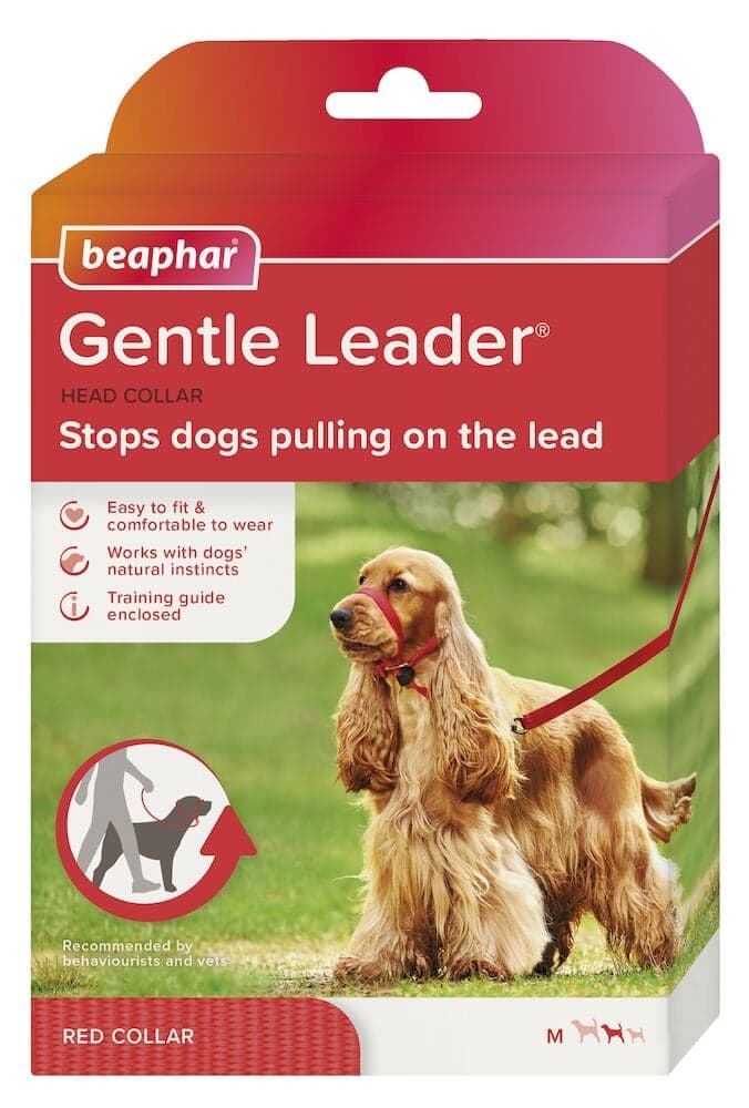 BEAPHAR Gentle Leader M Medium Red Head Collar