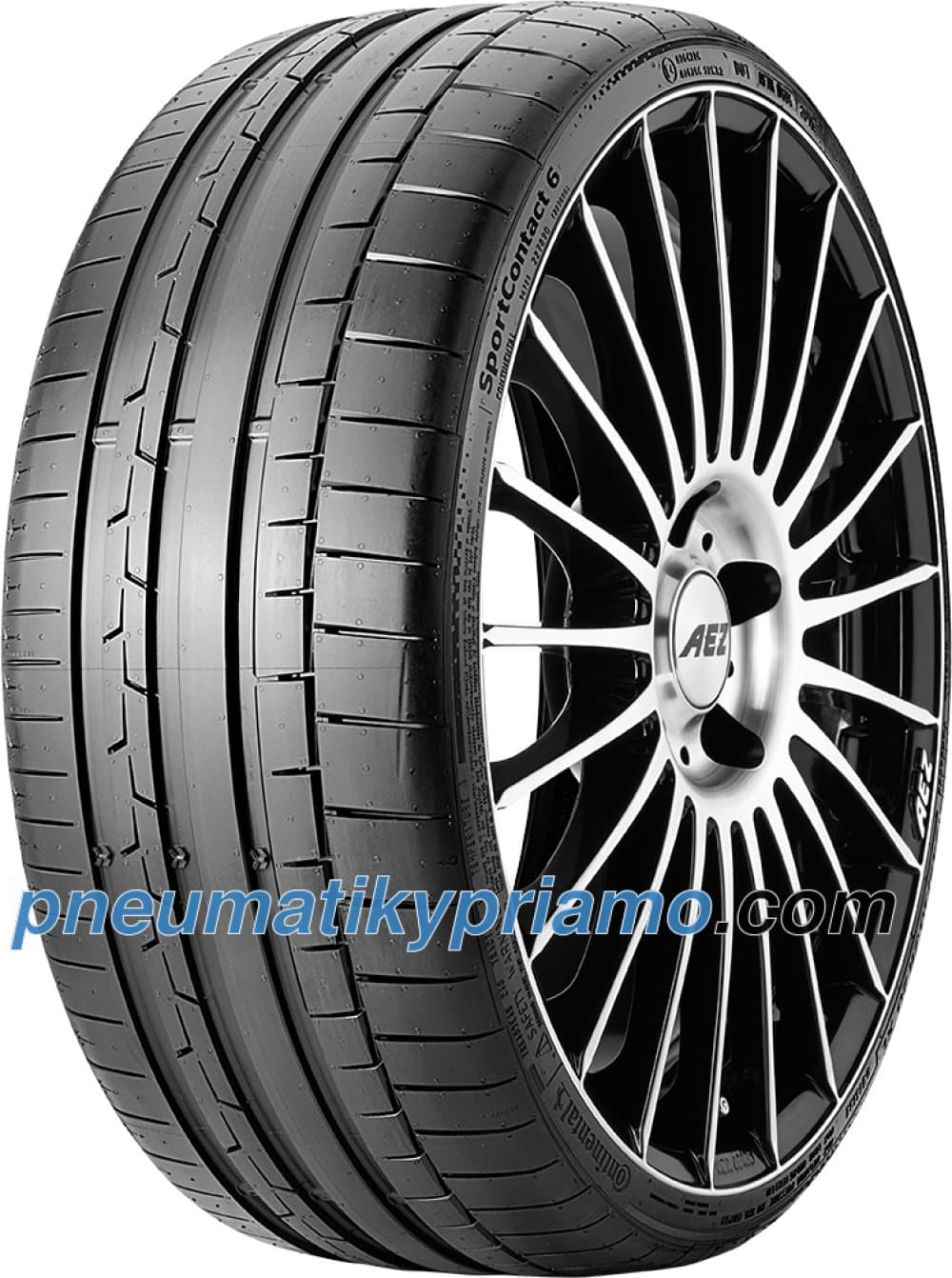 Continental SportContact 6 ( 295/40 ZR20 (110Y) XL EVc, MO1, s rebrom disku )