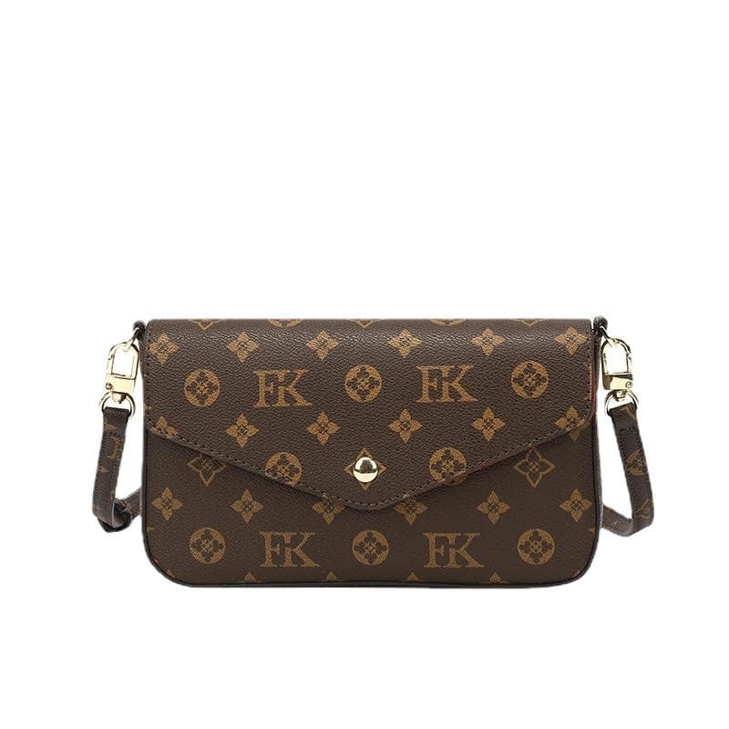 Dámska taška z pravej kože, obálka na jedno rameno, dámska kabelka, crossbody kabelka, retiazka malá taška, leto nový štýl