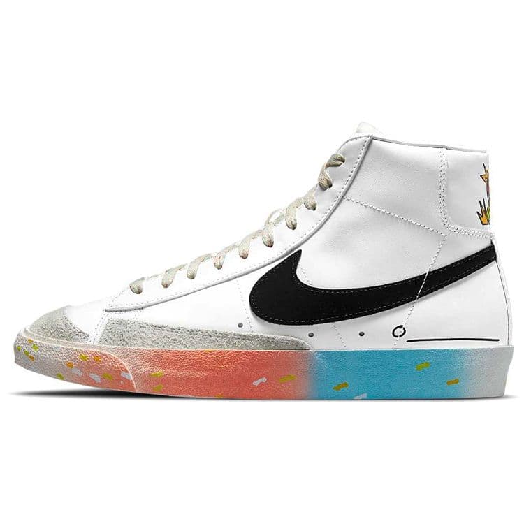 Pánske tenisky Nike Blazer Mid 77 Vintage Make It Count Biela Čierna Plachetnicová DJ4278-101 cm