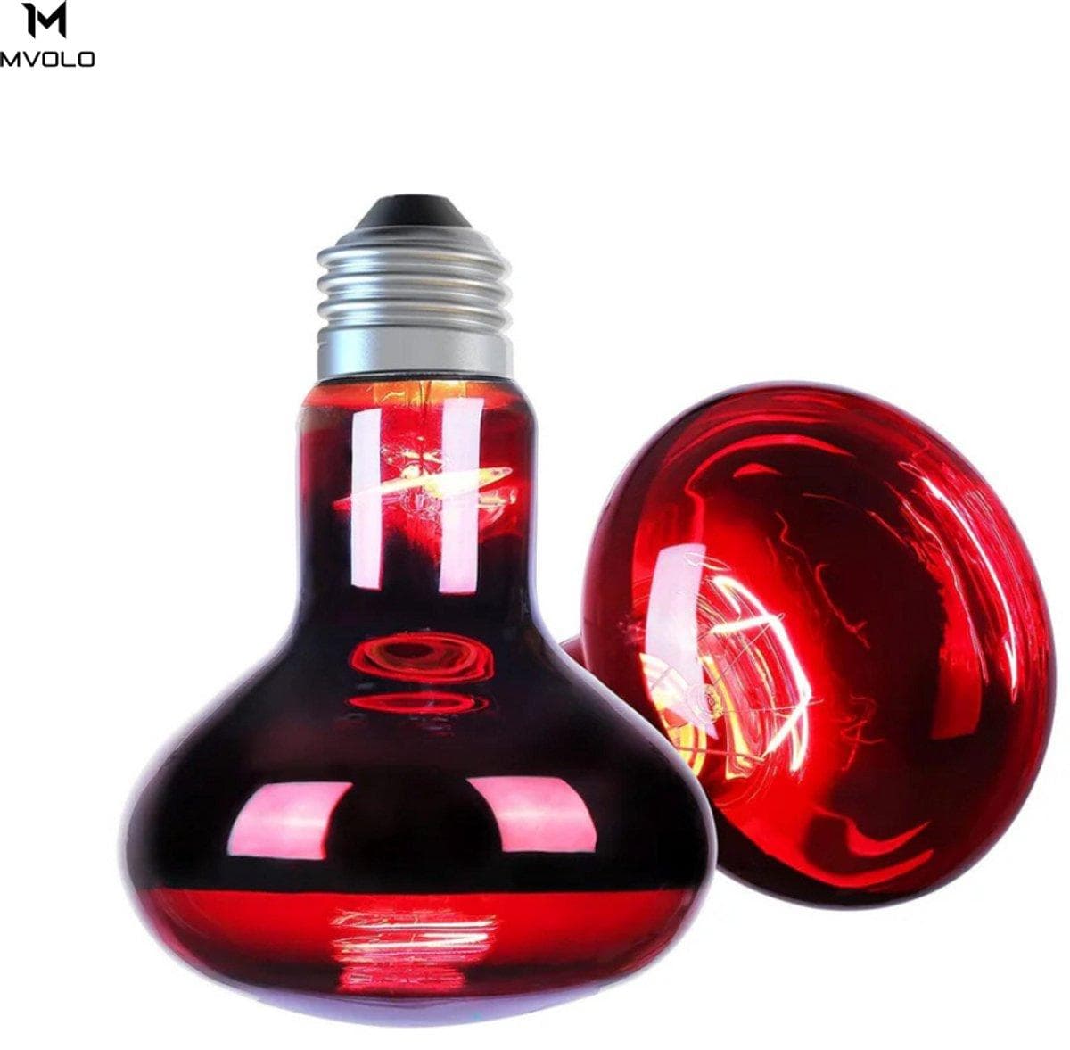 Mvolo® 300W Infrared Lamp – Red Light Therapy Heat Lamp for Pain Relief, Muscle Recovery & Skin Rejuvenation