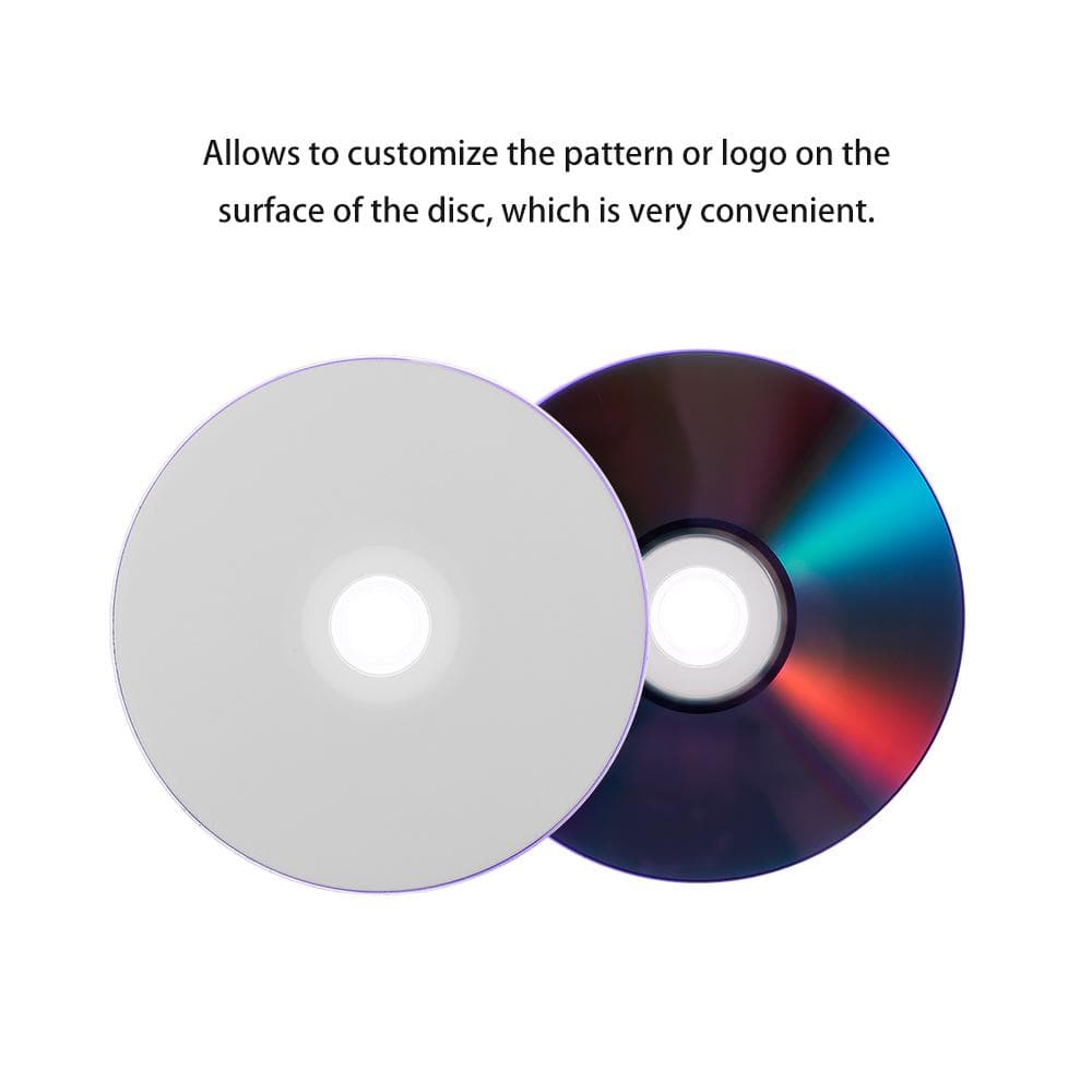 10PCS 215MIN 8X DVD+R DL 8,5GB prázdny disk prispôsobiteľný DVD disk pre dáta a video biela