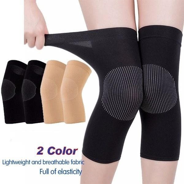 Podpora kolena Artritída Zranenie nôh Elastické chrániče kolien Unisex Letné Priedušné béžová