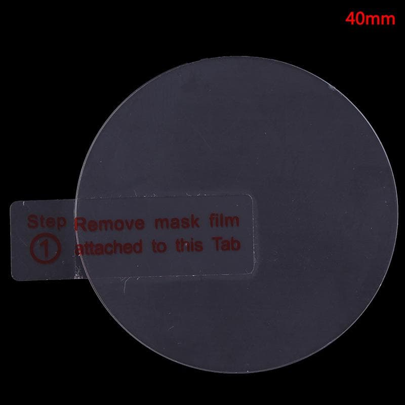 1 ks tvrdené sklo na ochranu obrazovky pre 28/30/34/35/36/37/38/40 mm okrúhle hodinky 40mm