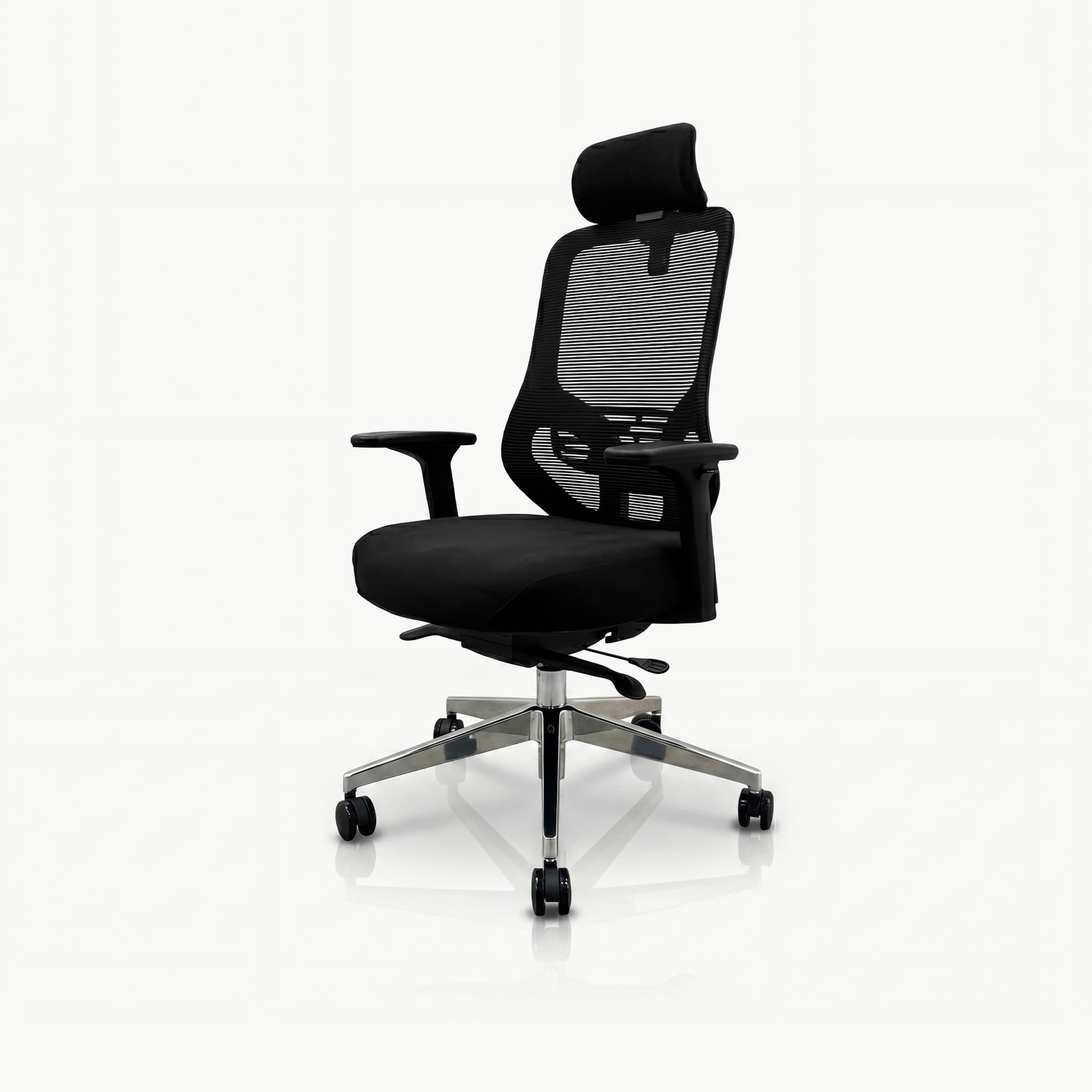 Ergonomická kancelárska stolička so sieťovinou čierna AXIS
