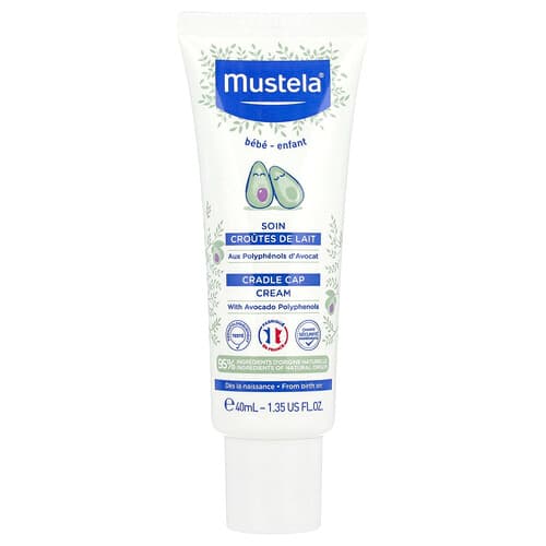 Mustela, Krém Cradle Cap, bez vône, 40 ml