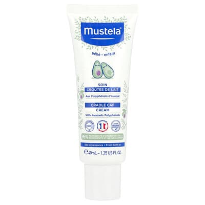 Mustela, Krém Cradle Cap, bez vône, 40 ml