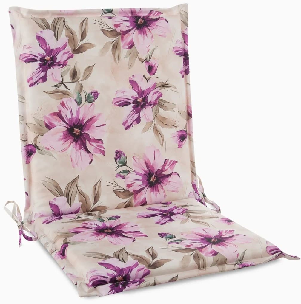 ZÁHRADNÝ VODEODOLNÝ PODSEDÁK NA STOLIČKU GARDEN29B 45X90X3 CM KVETY