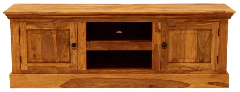 TV stolík Jali 160x55x45 z  indického masívu palisander Super natural