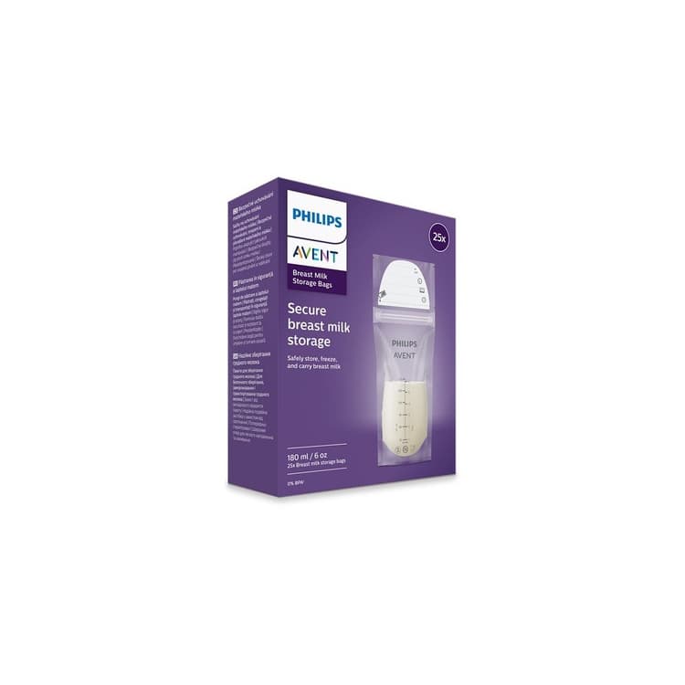 Avent Vrecká na materské mlieko 180ml