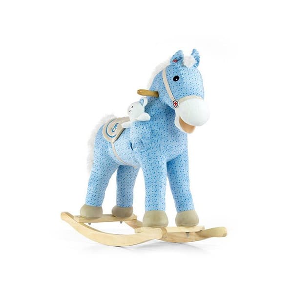 Milly Mally Hojdací koník s melódiou Pony modrý