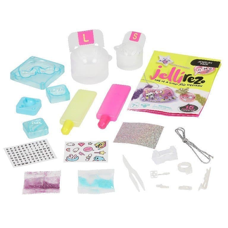 TM Toys Jelly Hrdza základný set pre výrobu bižutérie zvieratka