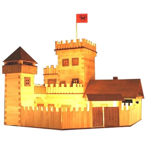Walachia Drevená slepovacia stavebnica Hrad
