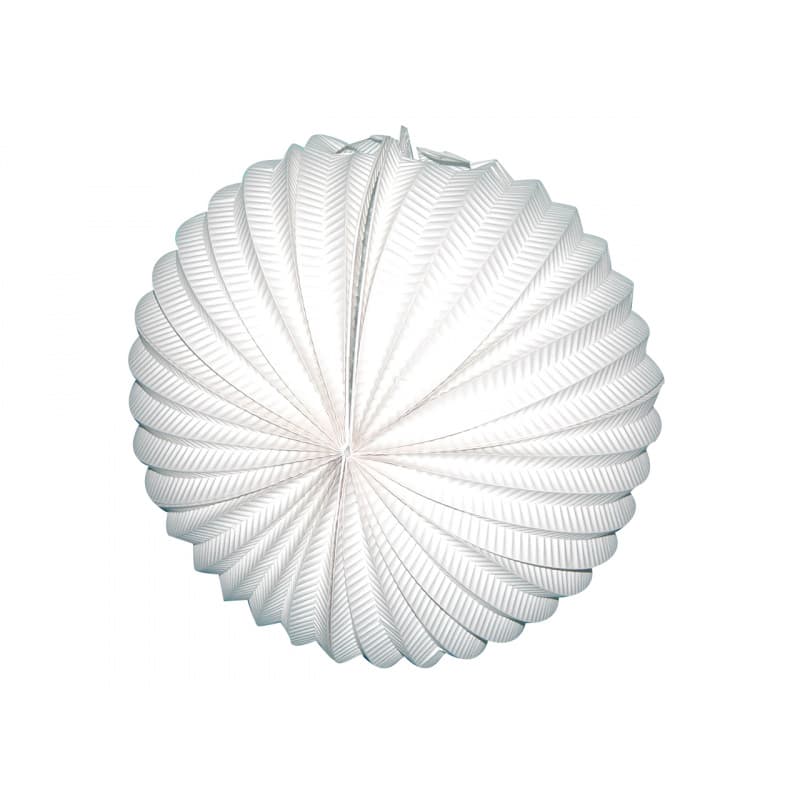 Lampión guľa biely 25 cm