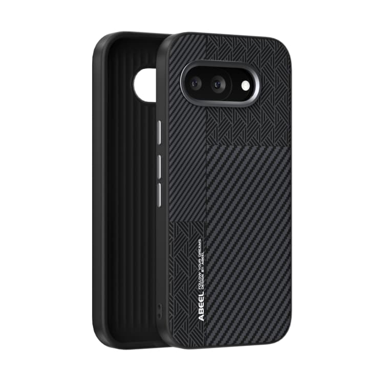 ABEEL RELIEF Ochranný kryt pre Google Pixel 9a CARBON BLACK