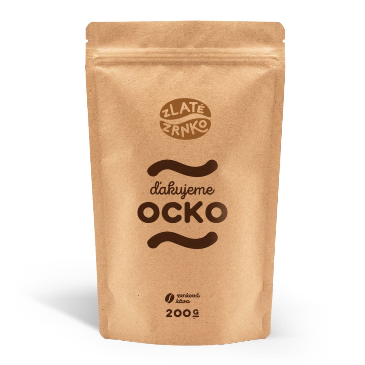 Káva Zlaté Zrnko - Ďakujeme ocko (Emília) 200g
