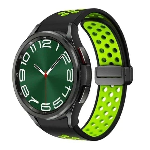 Remienok na hodinky Samsung Galaxy Watch 5 40 mm Silikónový remienok na hodinky zelená