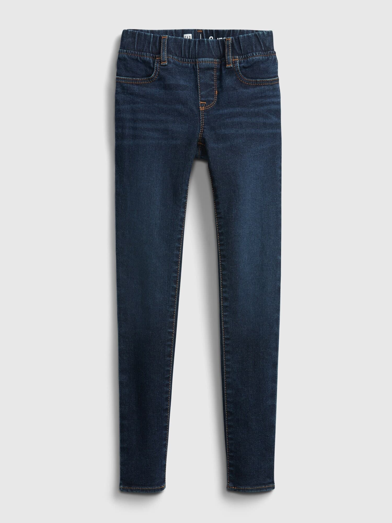 GAP Detské džínsy jeggings pull-on with stretch Modrá