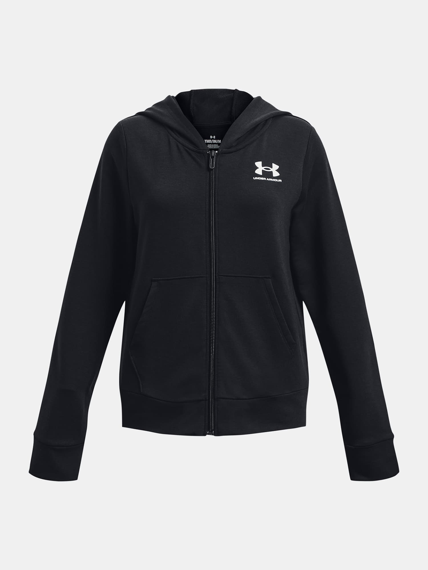 Mikina Under Armour UA Rival Terry FZ Hoodie-BLK