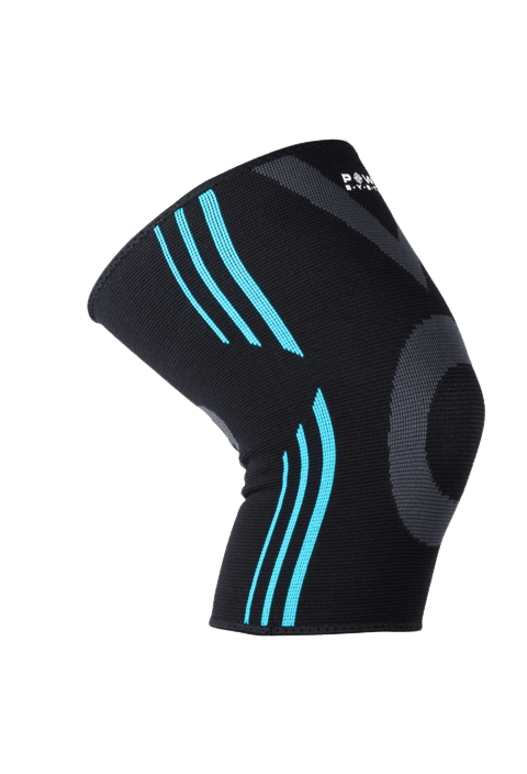 POWER SYSTEM Bandáže na kolená Knee Support Evo, veľ. M, modrá, 2 ks