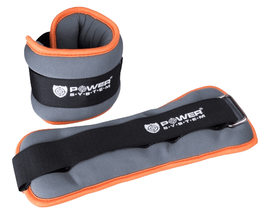 POWER SYSTEM Zátaže na kotníky - ANKLE WEIGHTS 2 x 0.5 kg