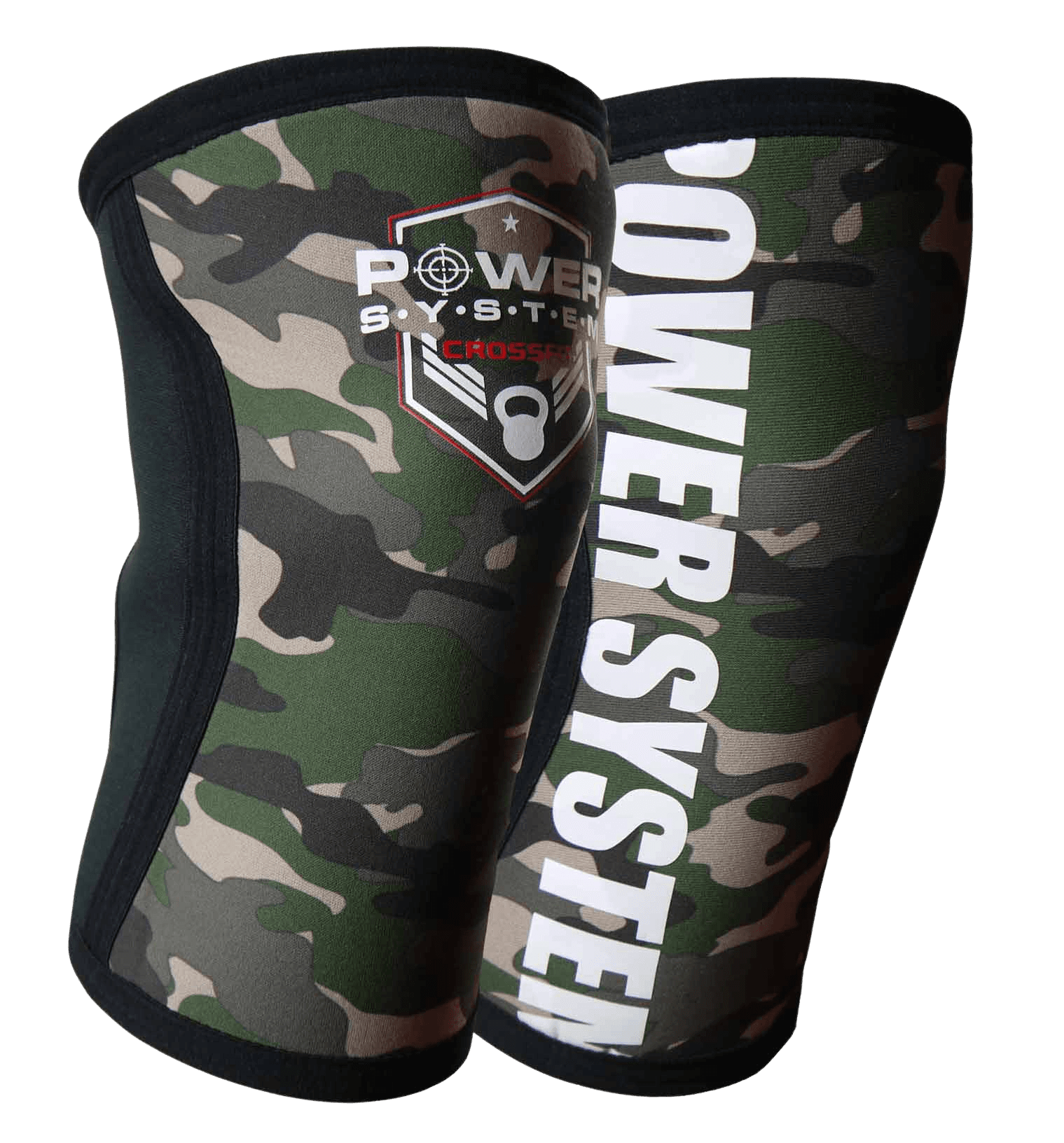 POWER SYSTEM Návleky na kolená Camo L/XL