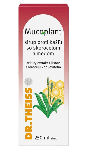 DR. THEISS Mucoplant sirup proti kašĺu 250 ml