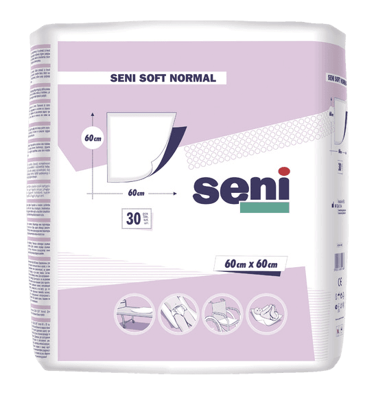 SENI Soft Normal 60x60cm podložky absorpčné 30 ks