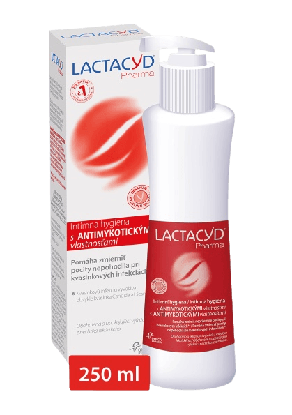 LACTACYD Pharma ANTIMYKOTICKÝ intímna hygiena 250 ml