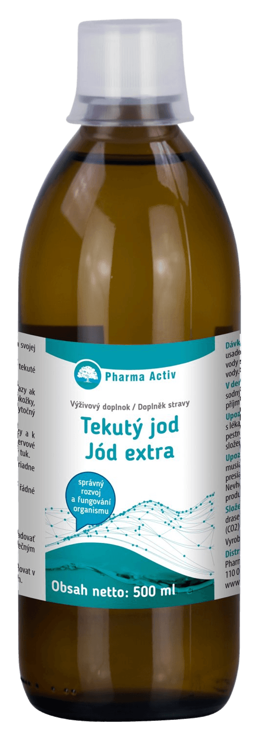 PHARMA ACTIV Jód extra tekutý 500 ml