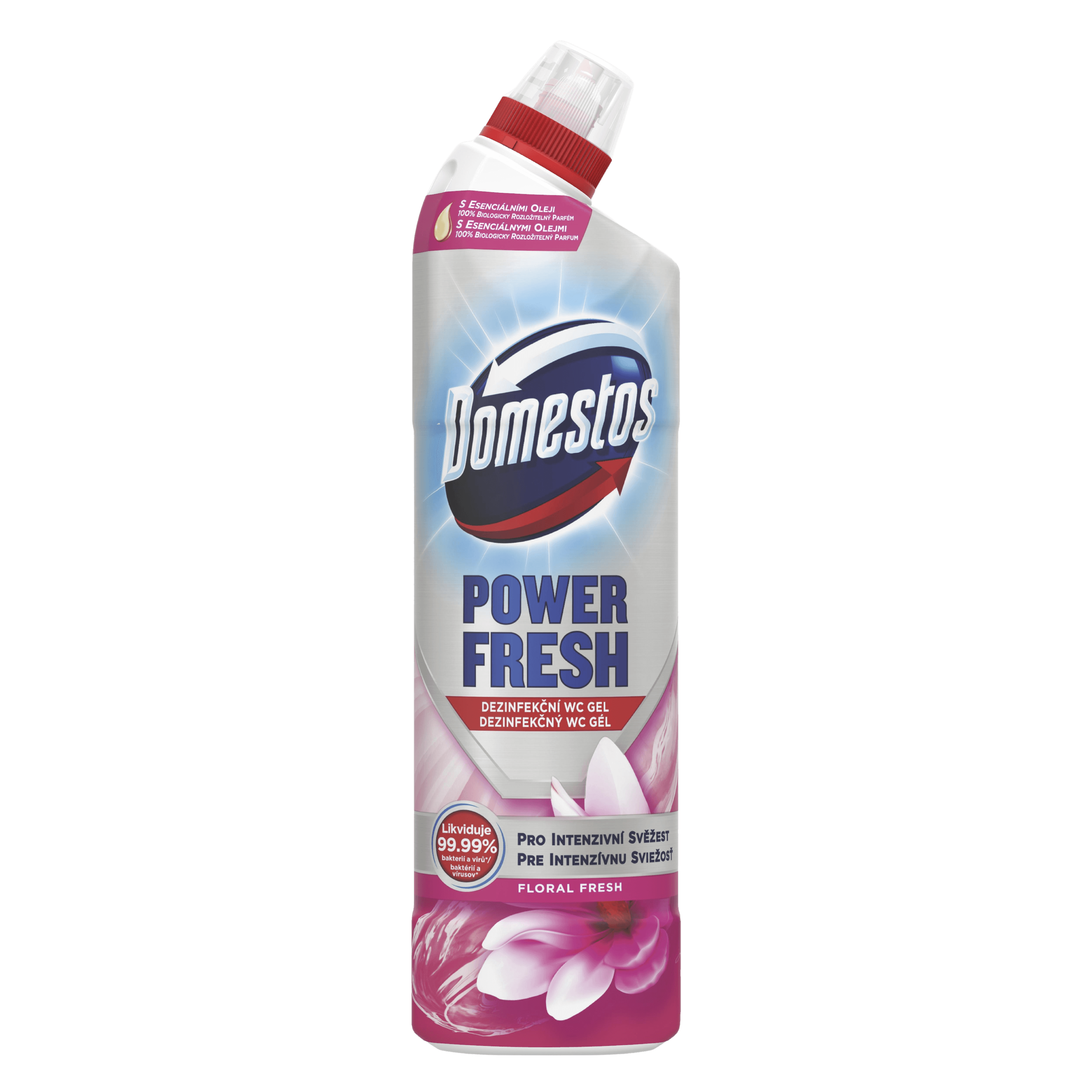 DOMESTOS Power fresh floral gél 700 ml