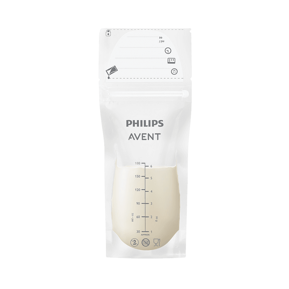 PHILIPS AVENT Vrecká na materské mlieko 180 ml, 25 ks
