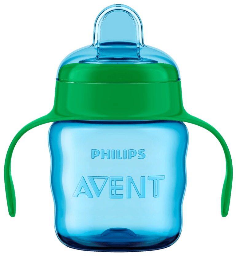PHILIPS AVENT Hrnček pre prvé dúšky Klasik s držadlami chlapec, 200 ml