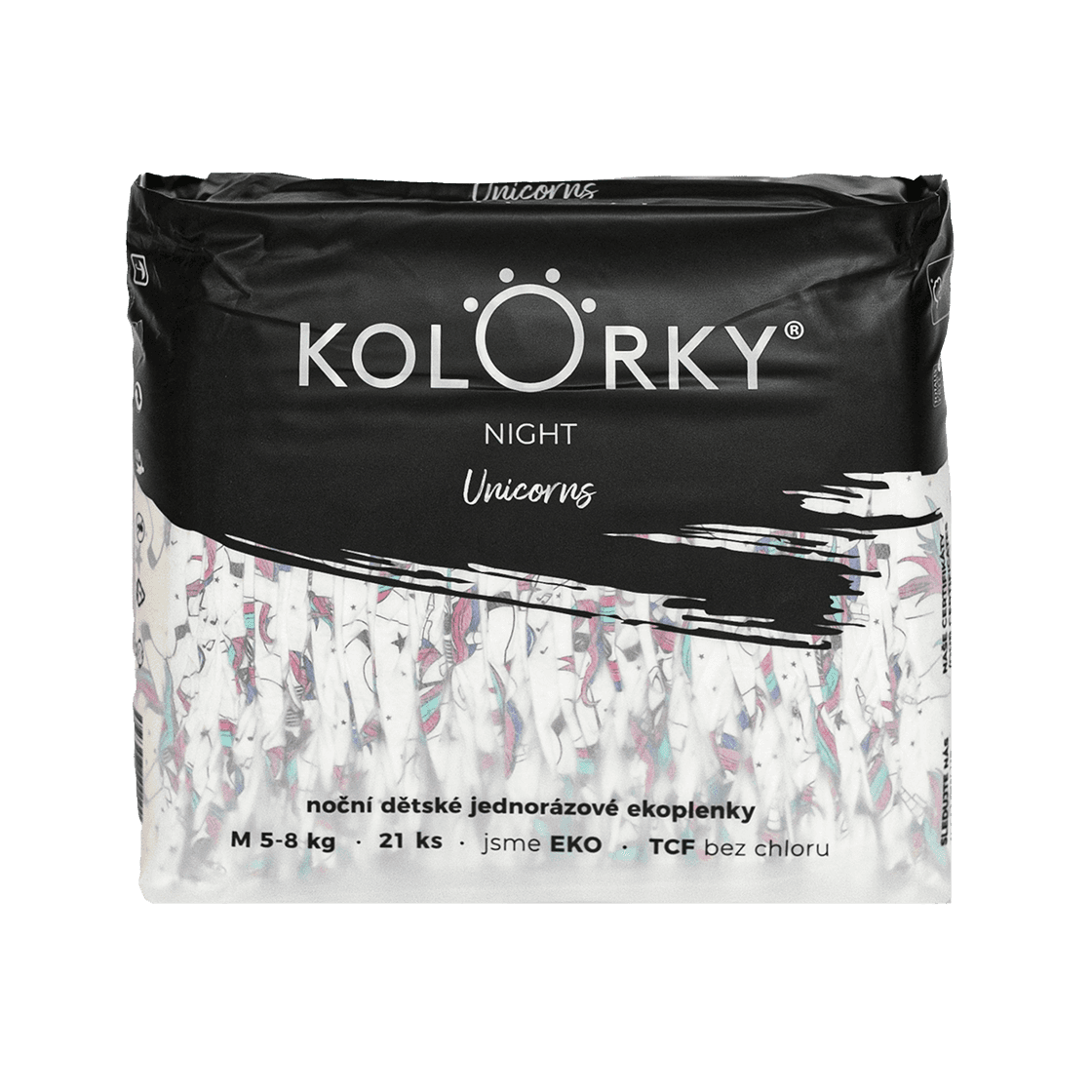 KOLORKY NIGHT Jednorožec veľ. M (5-8 kg) 21 ks