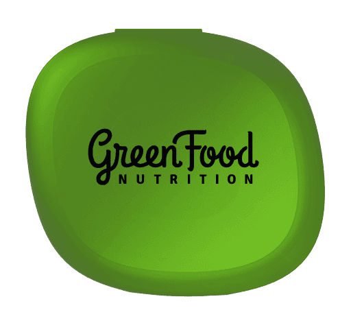 GREENFOOD NUTRITION Zásobník na kapsule Zelená