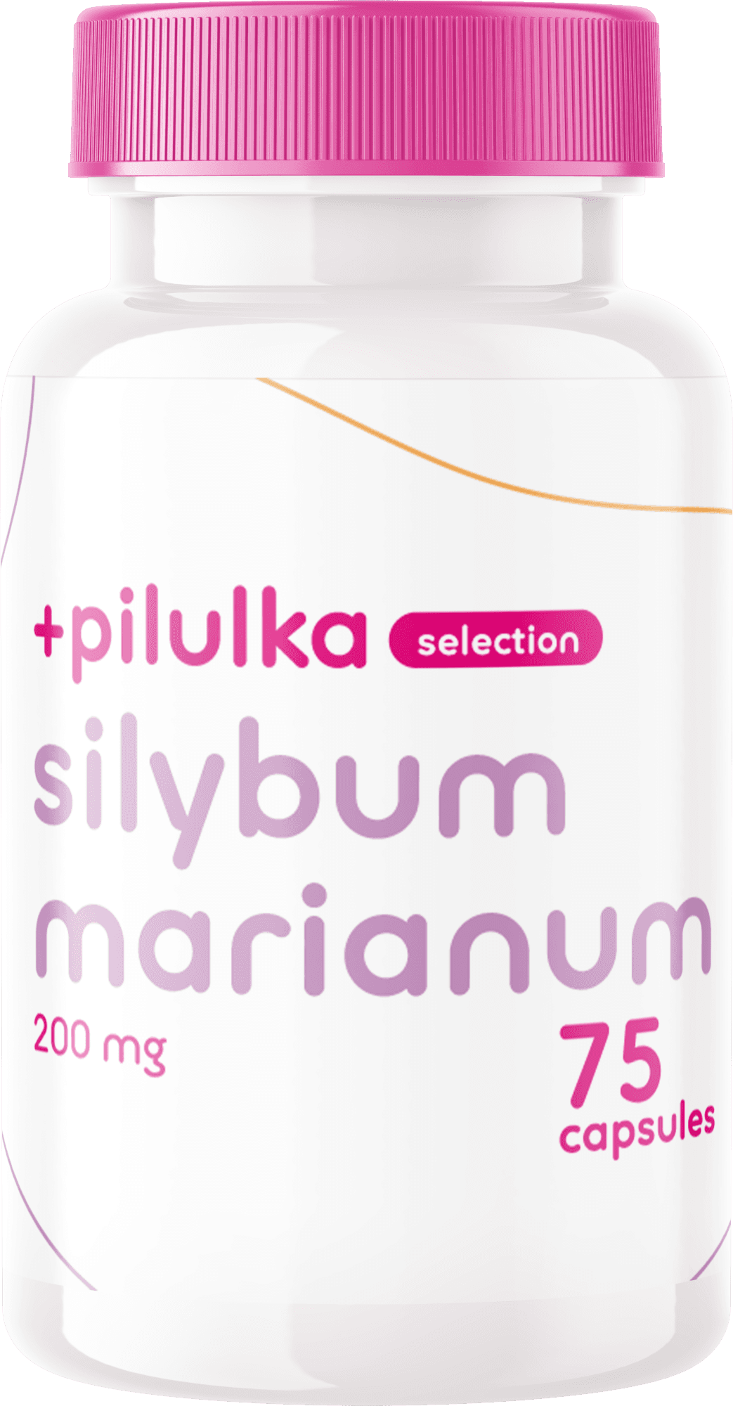 PILULKA SELECTION Silymarín (Pestrec mariánsky) 200 mg 75 kapslí
