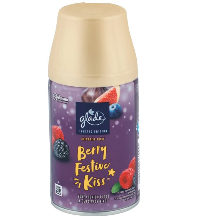 GLADE Osviežovač vzduchu náplň - Berry Festive Kiss 269ml