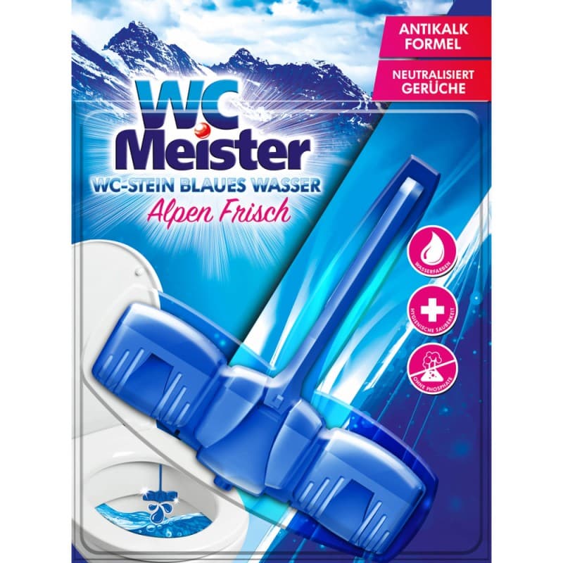 WC MEISTER Tuhý wc blok - Alpen Frisch 45g
