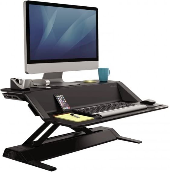 PALA Pracovná stanica Fellowes SIT-STAND LOTUS čierna