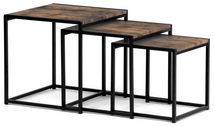 AUTRONIC konferenčné stolíky AF-3003 OLW, set 3 ks